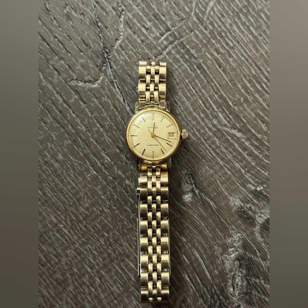 Omega Gold-Tone Timepiece